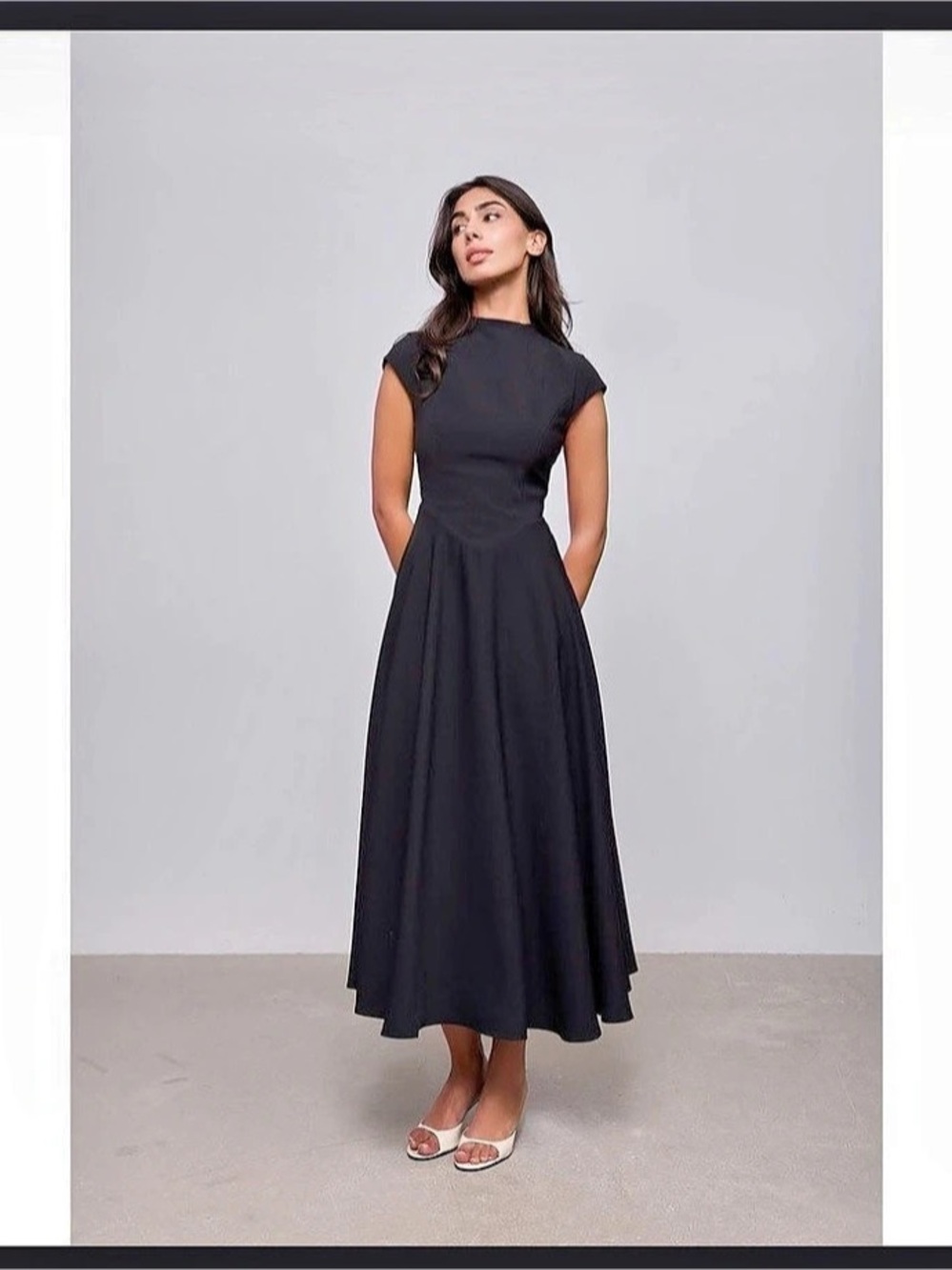 Women's Black Maxi Dress brand new, with original tags and box